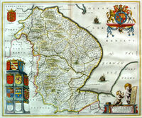 Lincolnia Comitatus.  Anglis Lincoln-Shire : J.Blaeu