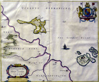 Insula Sacra; Vulgo Holy Iland; Et Farne : J.Blaeu