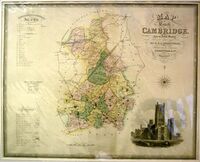 Map Of The County Of Cambridge