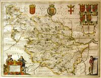 Ducatus Eboracensis Pars Occidentalis, ... : G.Blaeu