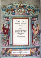 [Title-Page] Galliae Tabule Geographicae ... : G.Mercator