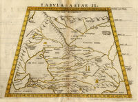 Tabula Asiae II : C.Ptolemy / G.Ruscelli