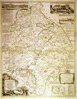 A New And Accurate Map Of Warwickshire ...