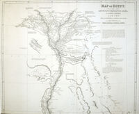 Map Of Egypt ... : W.M.Leake