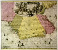 Norvegiae Maritimae ... Pascaert Van Noorwegen ...