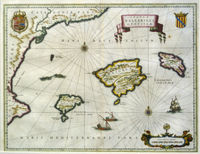 Insulae Balearides Et Pytiusae : G.Blaeu