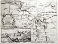 ... Countries Adjacent To Carlisle ... The Route Of The Rebels