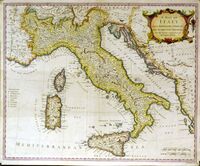 A Map Of Italy