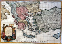 Carte De La Grece ...