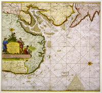 Pas-Caert Vande Zee-Custen Van Engeland Van Orfordnes ... : J.Van Keulen
