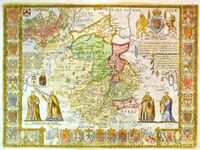 Cambridgshire Described With The Devision Of Its Hundreds ... : J.Speed / H.Overton