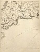 New Map Of England And Wales, With Part Of Scotland ...
