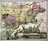 Recens Edita Totius Novi Belgii, In America Septentrionali ...