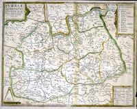 Surriae Comitatus Continens In Se Oppida Mercatoria ... : W.Smith / J.Overton