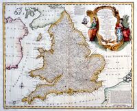 A New And Very Accurate Map Of South Britain Or England ...