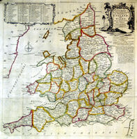 Kitchin's Most Accurate Map Of The Roads Of England And Wales