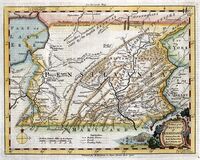 A Map Of The Province Of Pensilvania ...