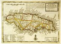 The Island Of Jamaica Divided Into Its Principal Parishes ...