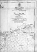 England South Coast Owers To Dunnose Including Spithead 1848