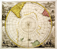 Untitled [Map Of The Southern Hemisphere]
