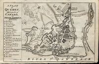 A Plan Of Quebec, Metropolis Of Canada In North America