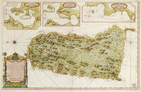Carte De L'Isle De Sainte Lucie ...