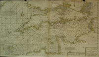 A Correct Chart Of The Channell Between England & France ...