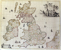 Nova Totius Angliae, Scotiae Et Hiberniae Tabula ...