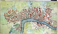 A New Plan Of London Westminster And Southwark