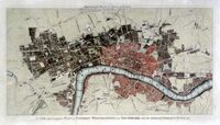 A New And Complete Plan Of London Westminster And Southwark ...