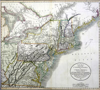 A New Map Of ... New York , ... Virginia