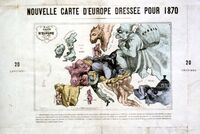 Nouvelle Carte D'Europe Dressee Pour 1870