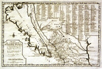 Cette Carte De Californie Et Du Nouveau Mexique : N.De Fer