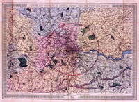 Map Of The Environs Of London Reduced From The Ordnance Survey : E.Stanford