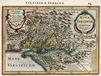 Nova Virginiae Tabula : J.Jansson