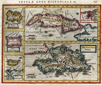 Cuba Insula / Hispaniola Insula / Ins. Iamaica / Ins. Ioannis : J.Jansson