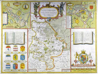 Huntingdon Both Shire And Shire Towne ... : J.Speed