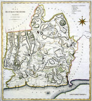 A Map Monmouthshire From The Best Authorities : J.Cary / J.Stockdale