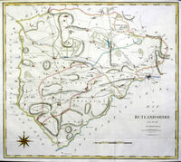 A Map Of Rutlandshire From the Best Authorities : J.Cary / J.Stockdale