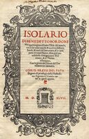 [Title-Page] Isolario Di Benedetto Bordone : B.Bordone