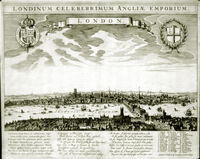 Londinum Celeberrimum Angliae Emporium. London : R.Vanden Hoeye