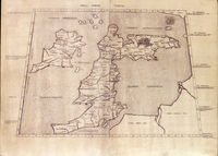 Prima Europe Tabula : C.Ptolemy / N.Germanus