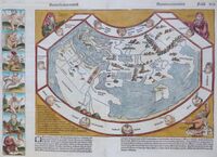 Untitled [Map Of The Ptolemaic World] : H.Schedel