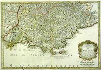 Comte, Et Gouvernement De Provence Avec Les Pays Circonvoisins : N.Sanson