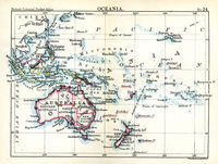 Oceania : J.Bartholomew