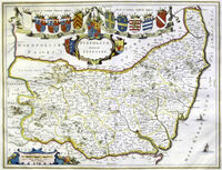 Suffolcia Vernacule Suffolke : J.Blaeu