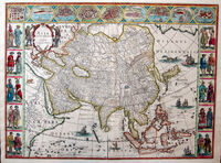 Nova Totius Terrarum / Europa / Asia / Americae / Africae : G.Blaeu