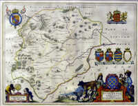 Rutlandia Comitatus. Rutland Shire