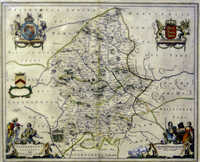 Staffordiensis Comitatus Vulgo Stafford Shire