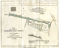 Plan And Survey Of Stamford Race Course; ...